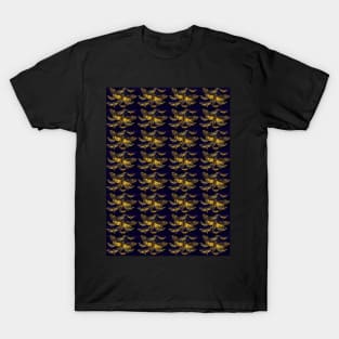 Death's Head Moths On Night Sky. T-Shirt